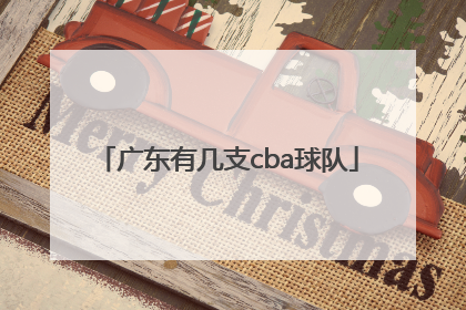 「广东有几支cba球队」广东有几支cba球队名单