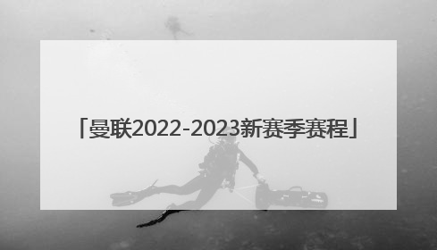 「曼联2022-2023新赛季赛程」2022赛季曼联球衣