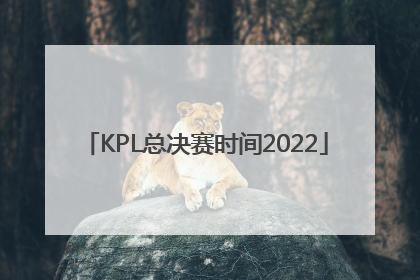 「KPL总决赛时间2022」kpl总决赛时间2022夏季